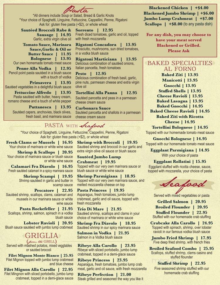 Carollo's Little Italy - Moorestown, NJ