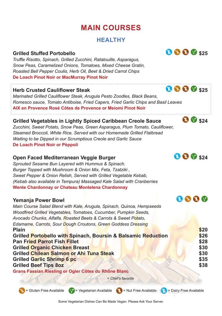 Yemanja Woodfire Grill - Toms River, NJ