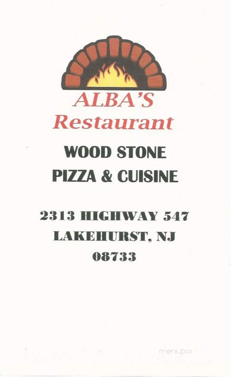 ALBAs Restaurant - Lakehurst, NJ