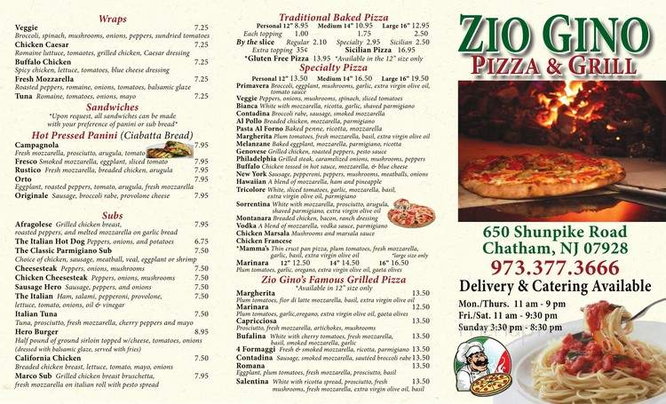 Zio Gino - Chatham, NJ