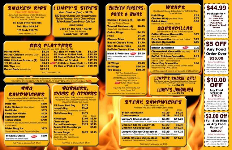 Lumpy's Barbeque - Clementon, NJ