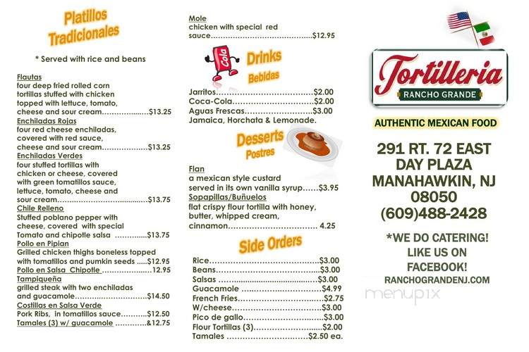 Tortilleria Rancho Grande - Stafford Township, NJ