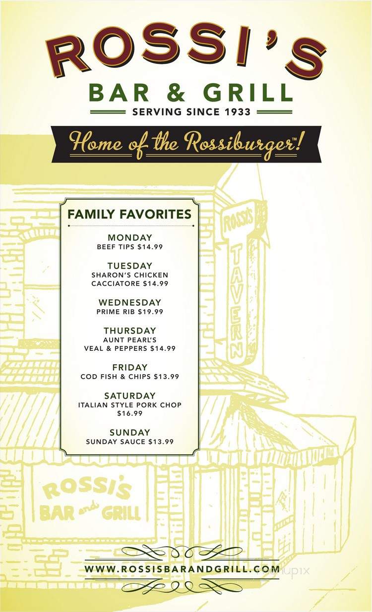 Rossi's Bar and Grill - Hamilton Township, NJ