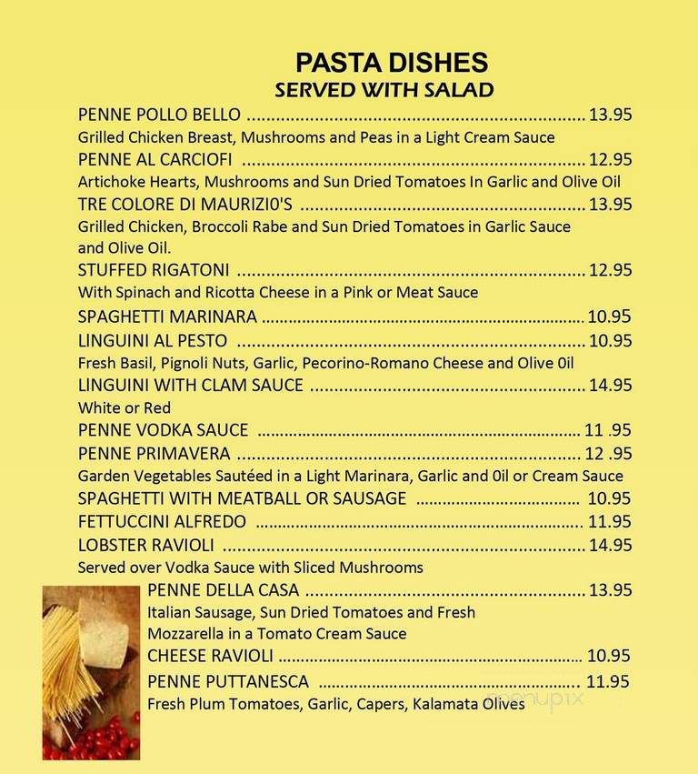 Maurizio's Pizzeria and Restaurant - Eatontown, NJ