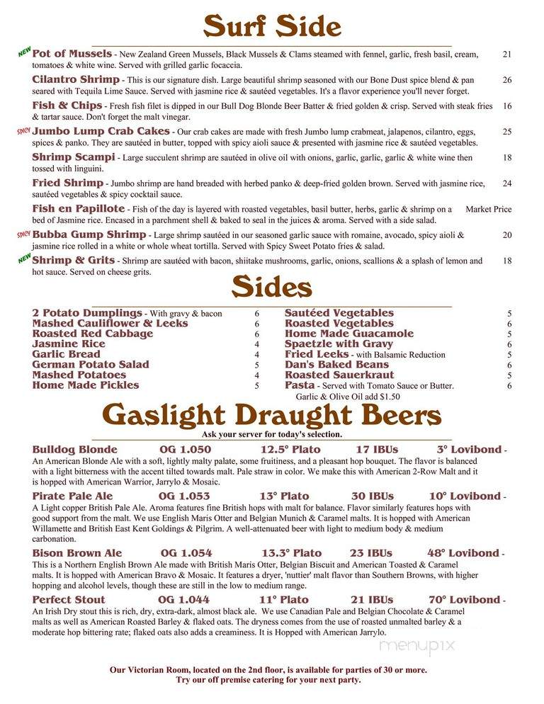 Gaslight Brewery and Restaurant - South Orange, NJ