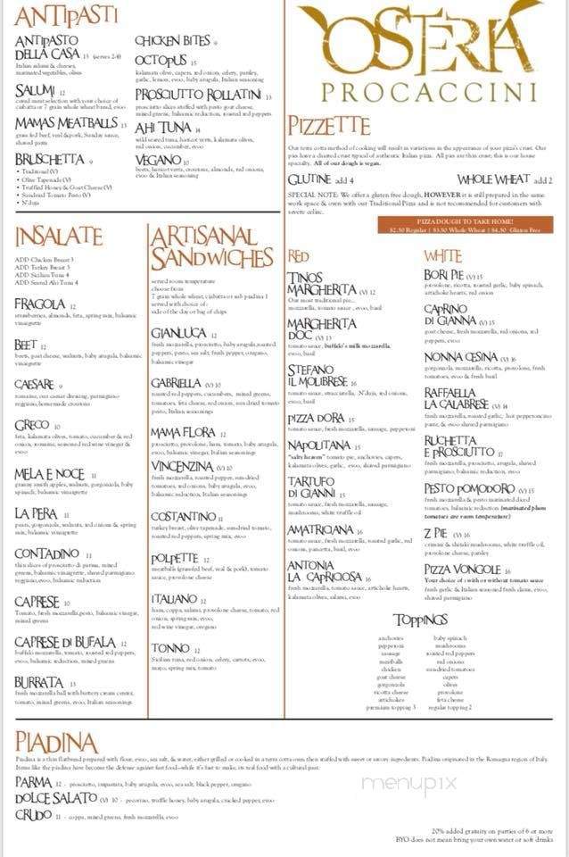 Osteria Procaccini - Kingston, NJ