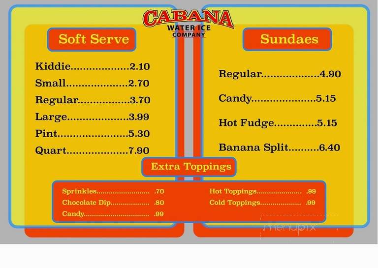 Cabana Water Ice Co - Gloucester City, NJ