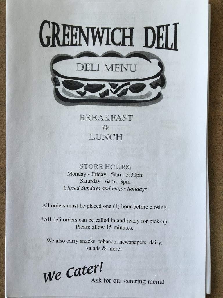 Greenwich Deli - Stewartsville, NJ