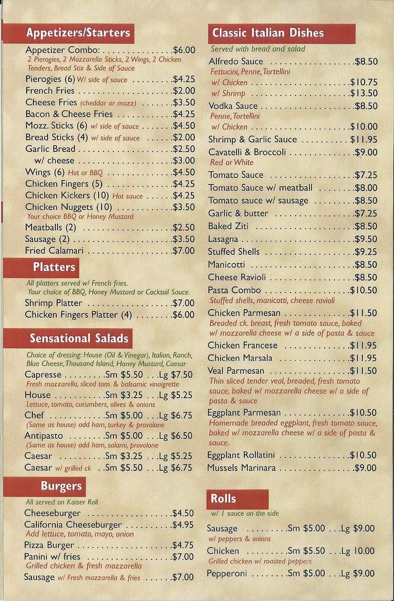 Sal's Pizza - Washington, NJ