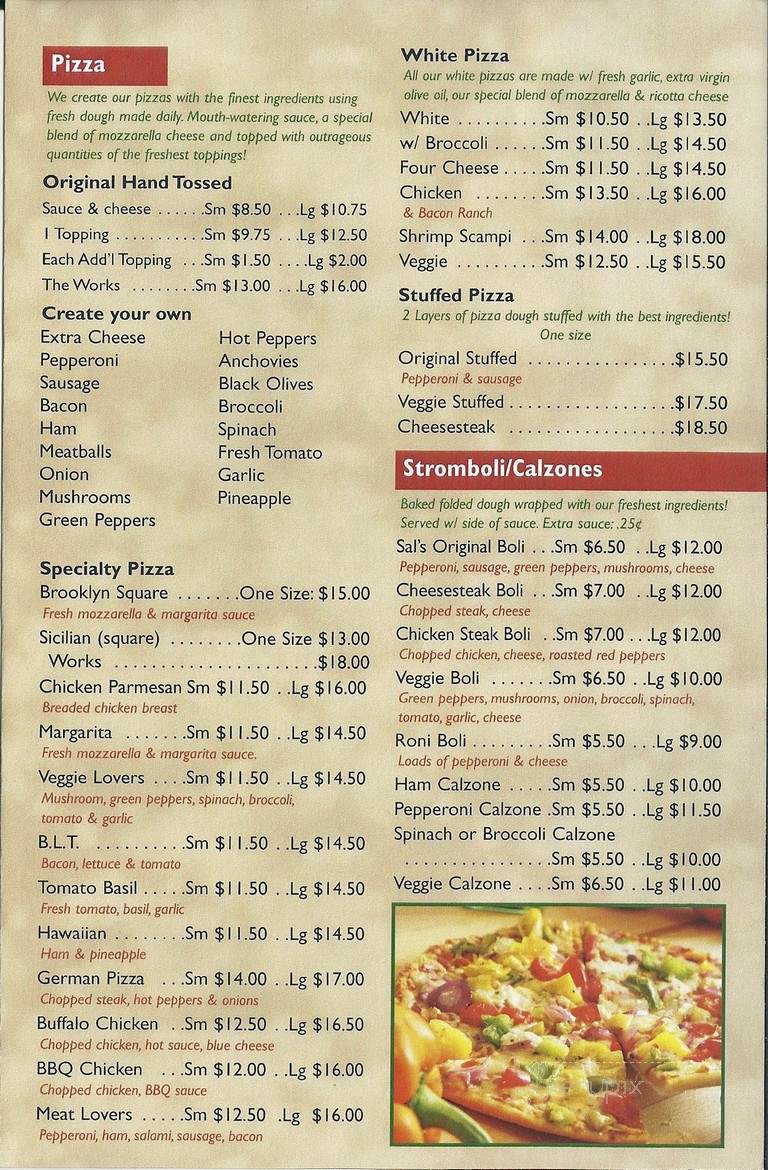 Sal's Pizza - Washington, NJ