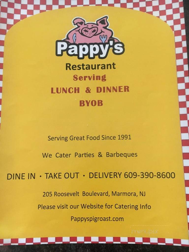 Pappy's Pig Roast & Barbeque - Marmora, NJ