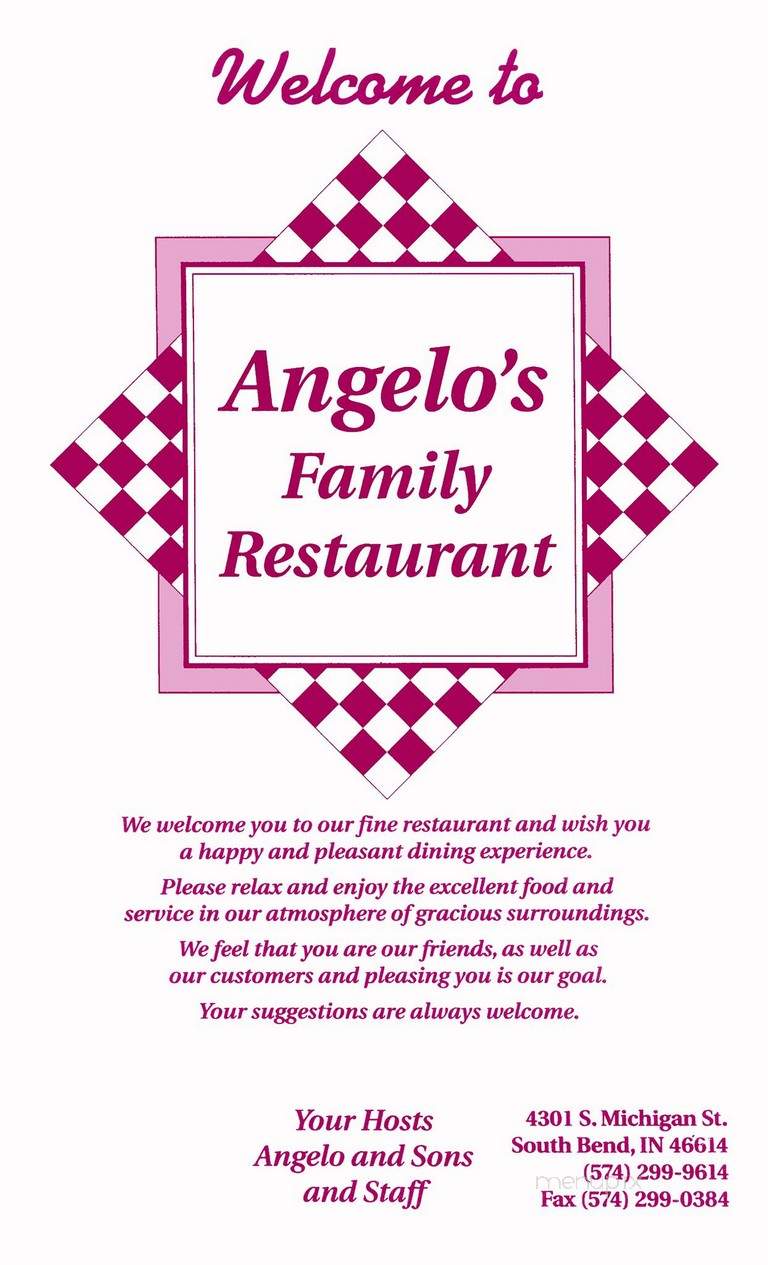 Angelo's Family Restaurant - Lake Hiawatha, NJ