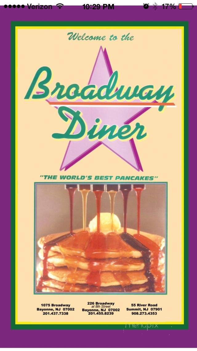 Broadway Diner - Summit, NJ