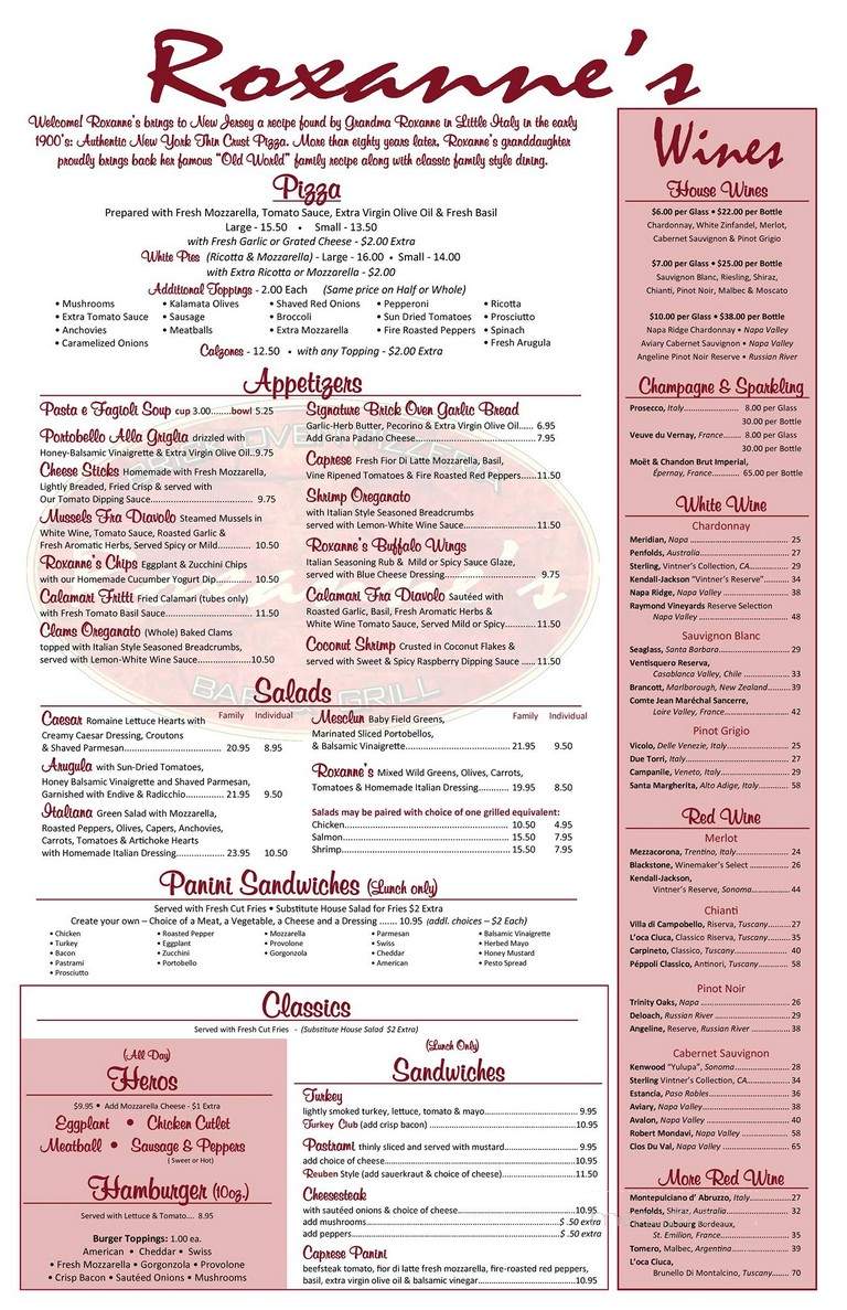 Roxanne's Restaurant - Mahwah, NJ