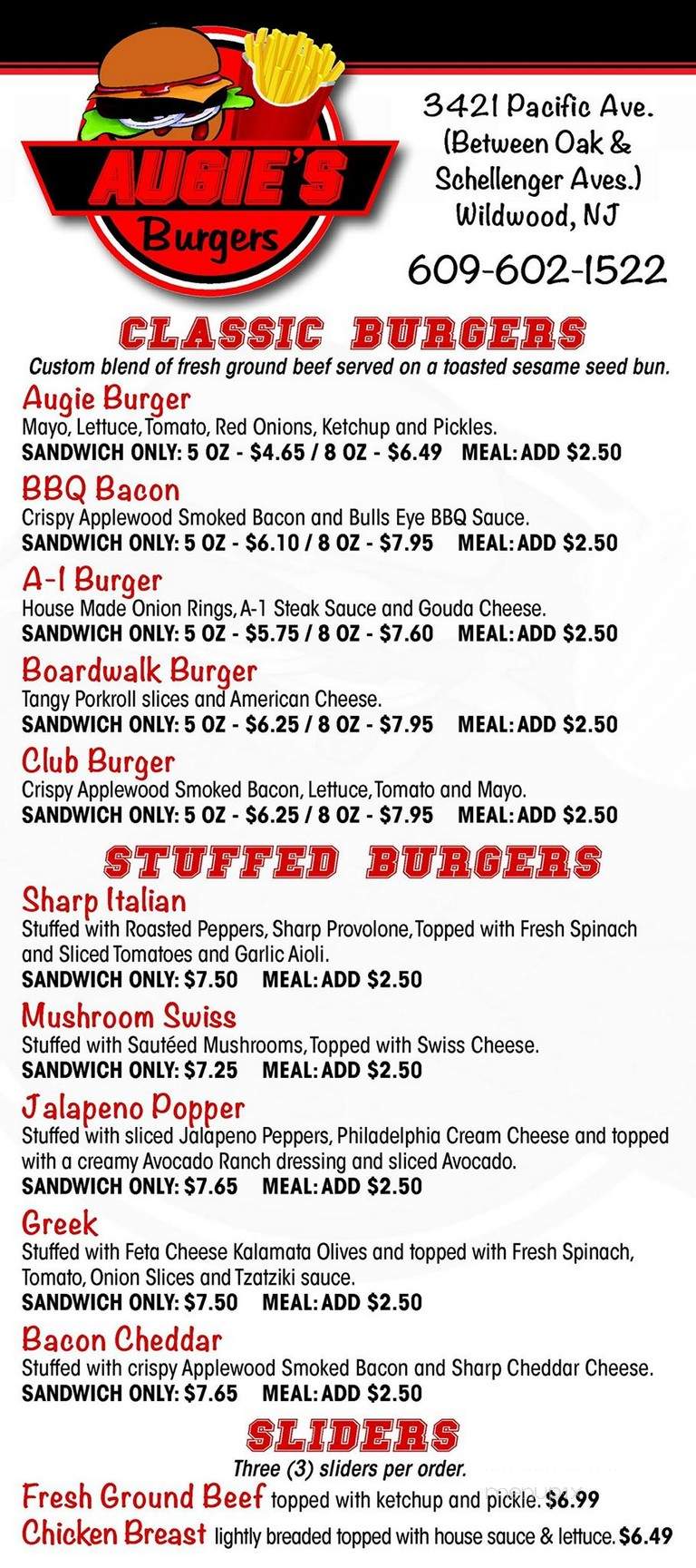 Augies Burgers - Wildwood, NJ