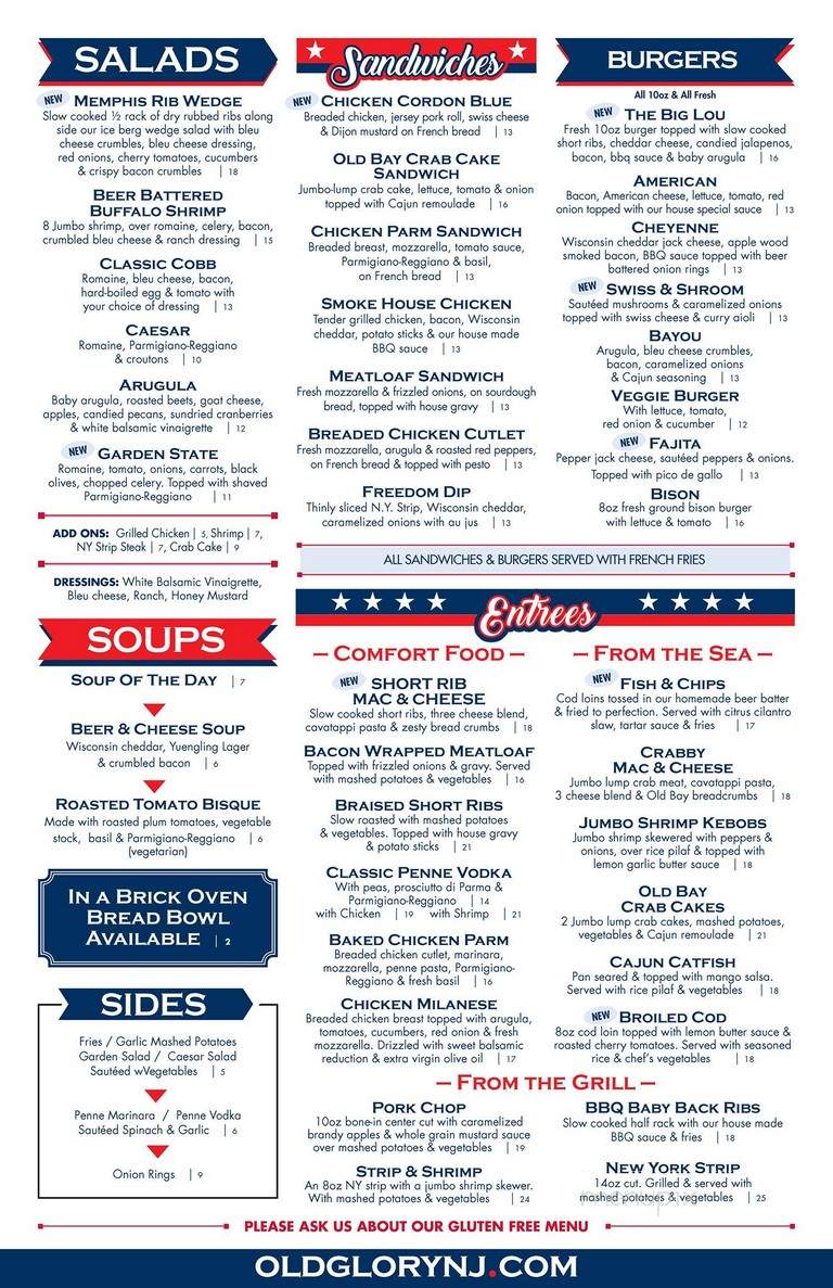 Old Glory Kitchen + Spirits - Keyport, NJ