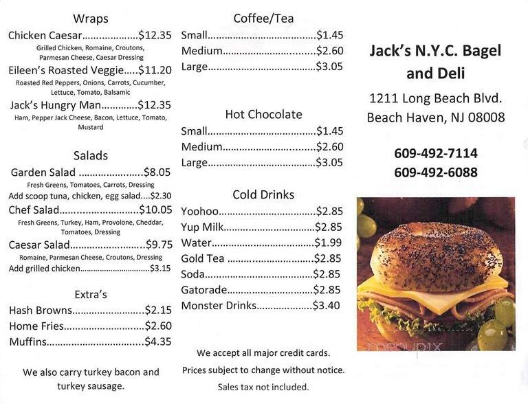 Jacks NYC Bagel & Deli - Little Egg Harbor Township, NJ