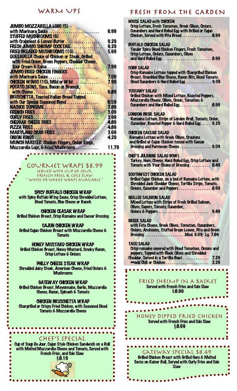 Gateway Star Grill - Westville, NJ