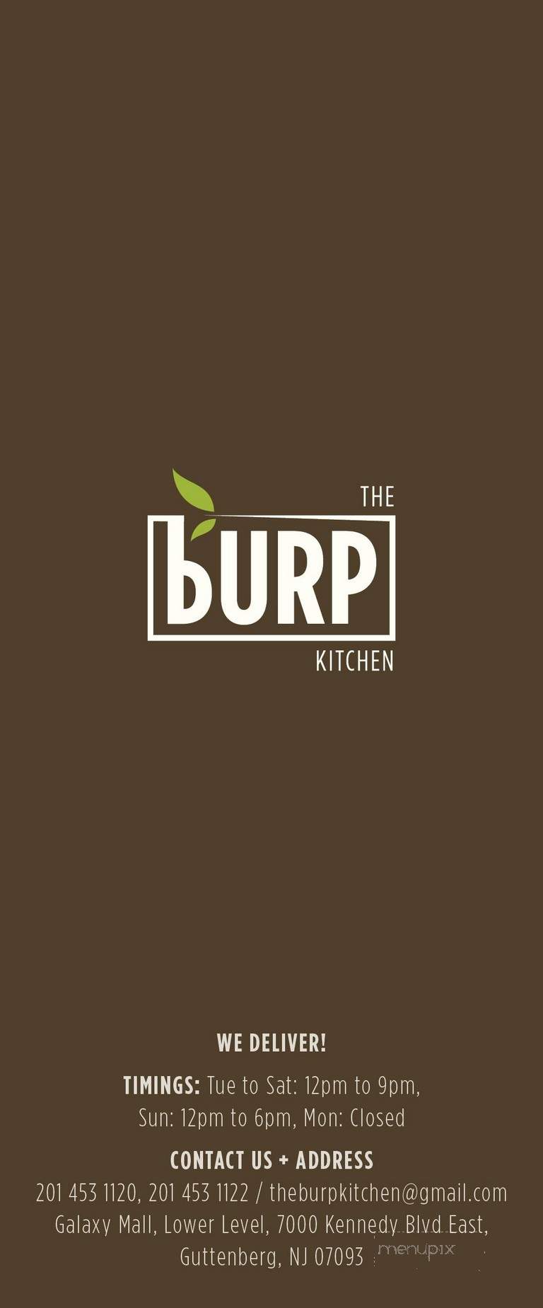 The Burp Kitchen - Guttenberg, NJ