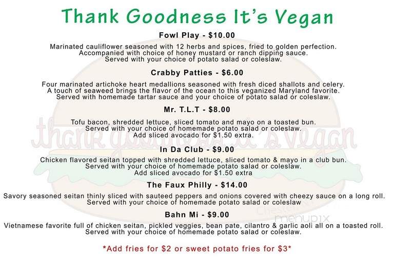 Thank Goodness It's Vegan - Goshen, NY