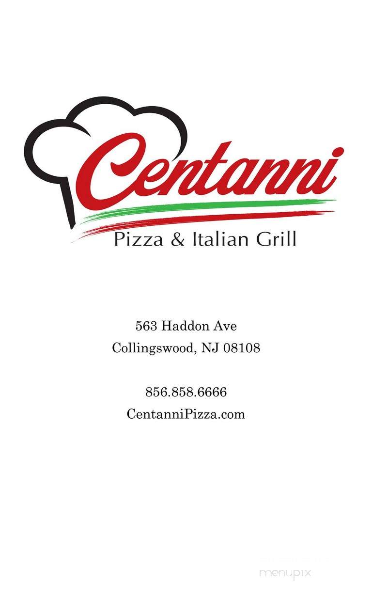 Centanni Pizza & Italian Grill - Collingswood, NJ