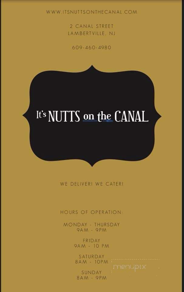 It's Nutts on the Canal - Lambertville, NJ