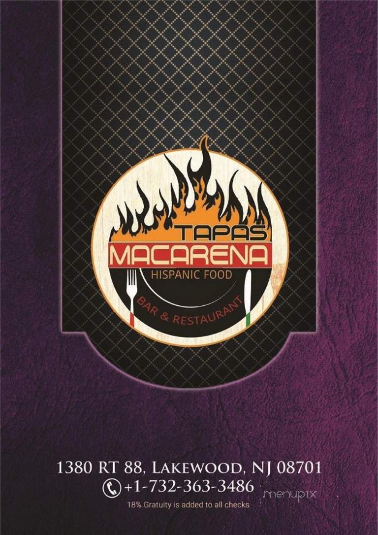 Tapas Macarena - Lakewood Township, NJ