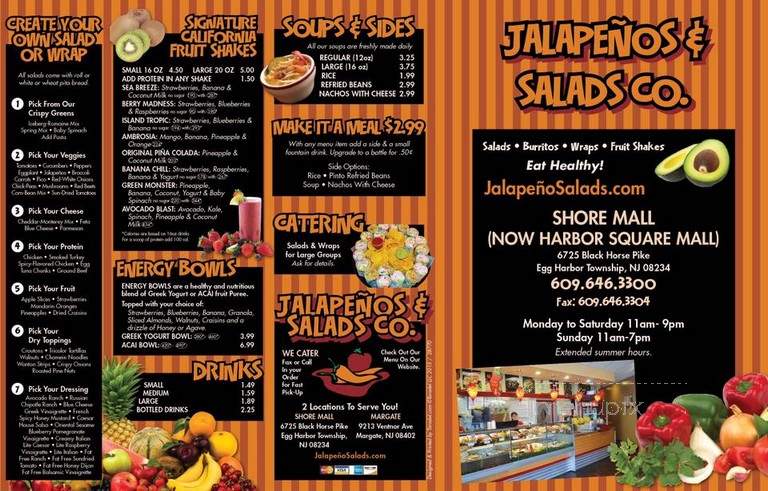 Jalapenos & Salads Co. - Margate City, NJ