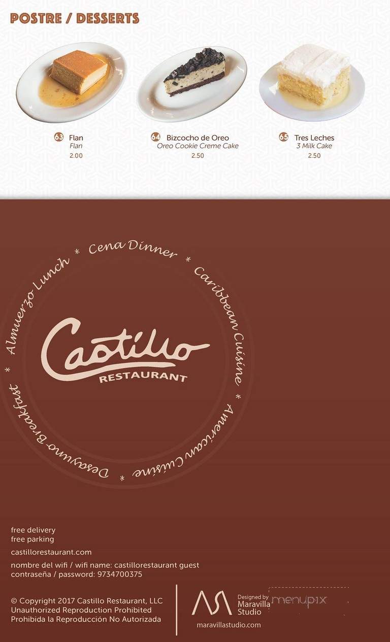 Castillo Restaurant - Passaic, NJ