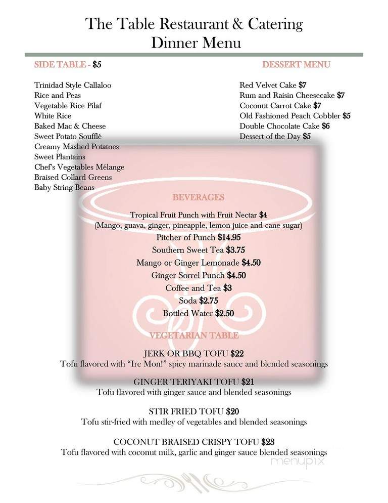 The Table Restaurant & Catering - South Orange, NJ