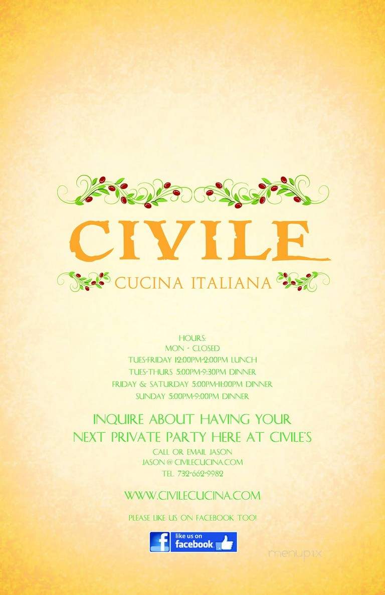 Civile Cucina - Metuchen, NJ