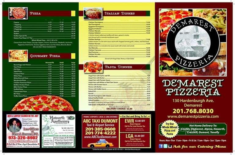 Demarest Pizzeria - Demarest, NJ