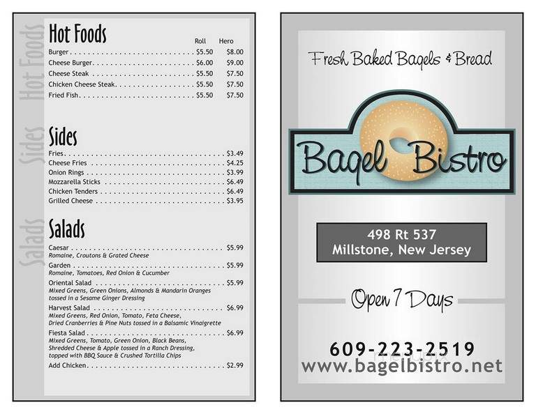 Bagel Bistro - Hightstown, NJ