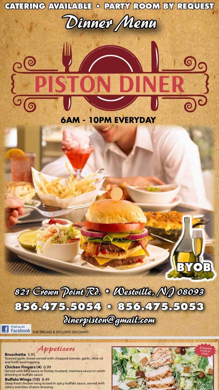 Piston Diner - Westville, NJ