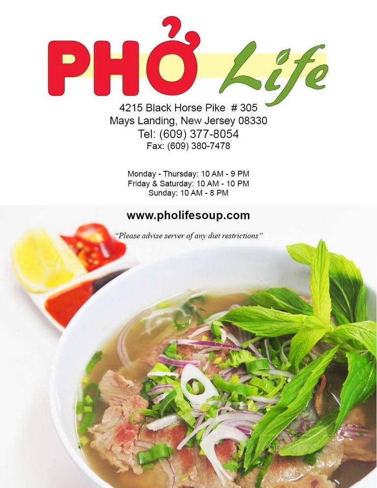 Pho Life - Mays Landing, NJ