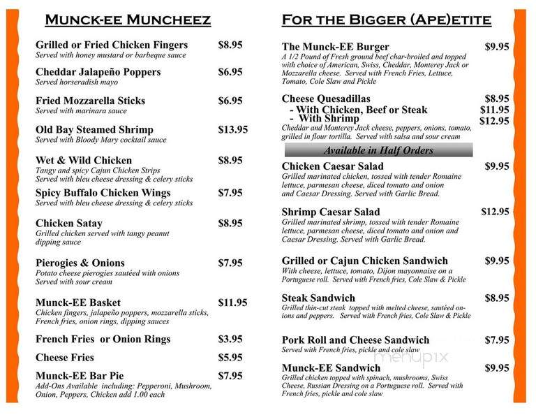 Munckee Bar and Gill - South Amboy, NJ