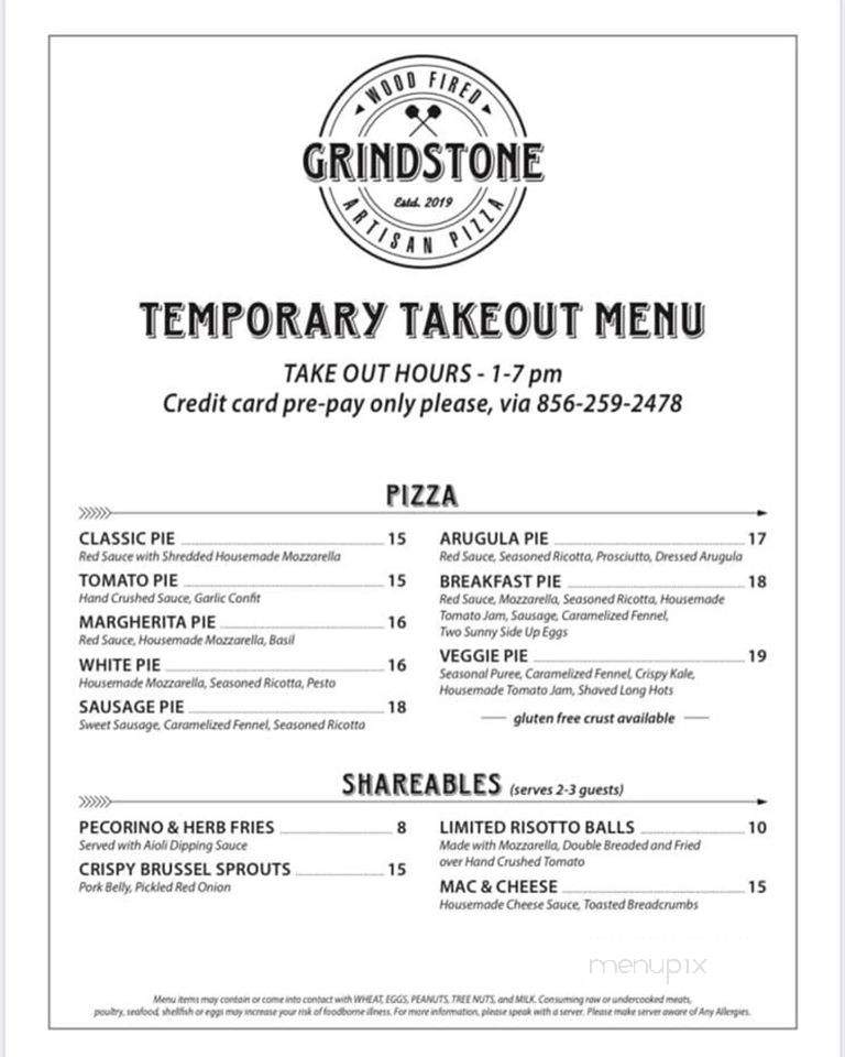 Grindstone Restaurant - Williamstown, NJ