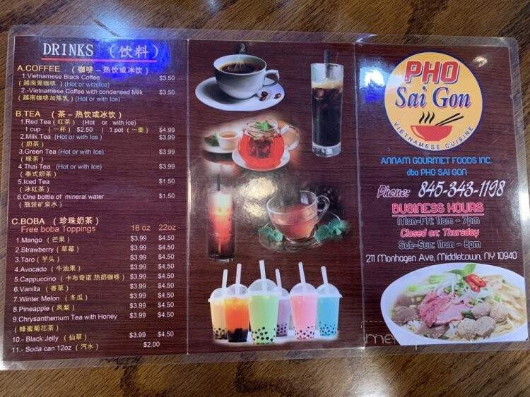 Pho Sai Gon - Middletown, NY