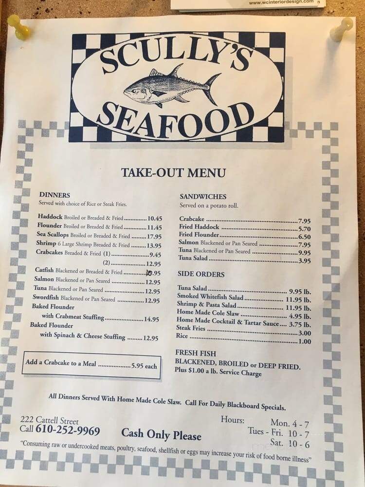 Scully's Seafood - Easton, PA