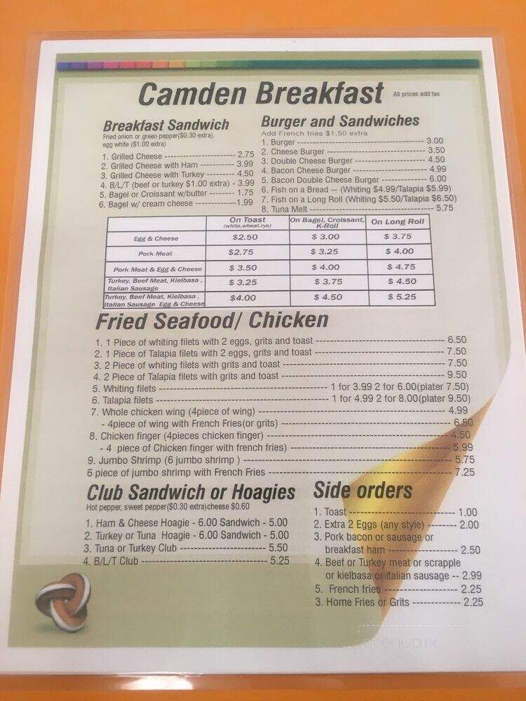 Camden Seafood - Camden, NJ