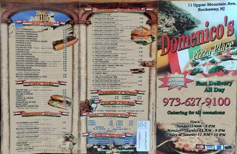 Domenico's Pizza Place - Rockaway, NJ