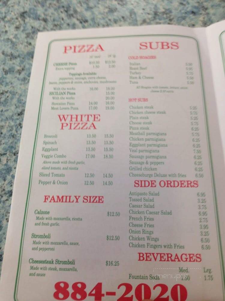 Tony's Pizzeria & Restaurant - Cape May, NJ