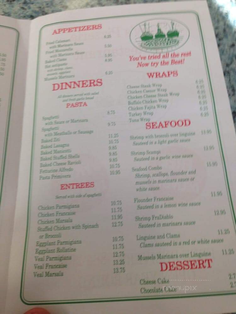 Tony's Pizzeria & Restaurant - Cape May, NJ