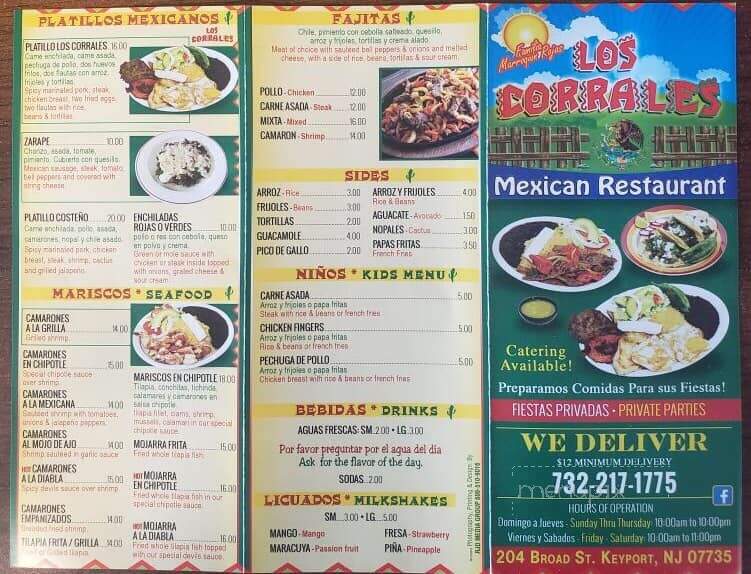 Los Corrales Mexican Restaurant - Keyport, NJ