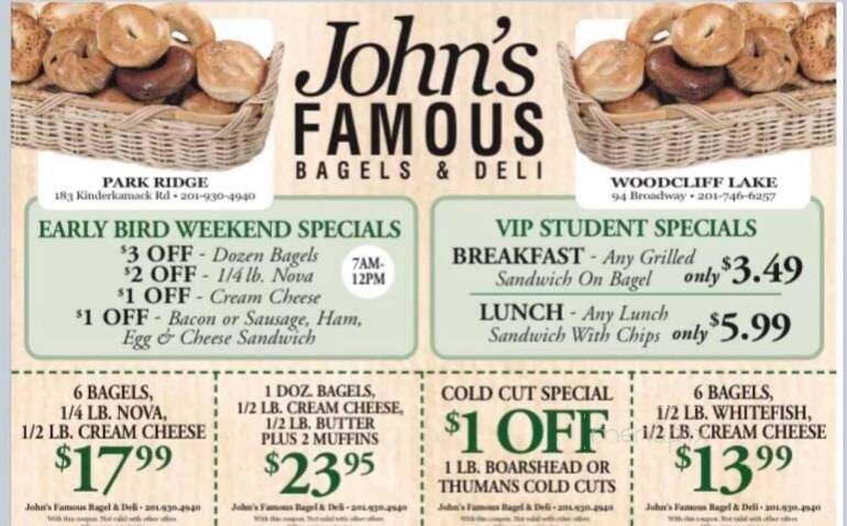 John's Famous Bagels - Park Ridge, NJ