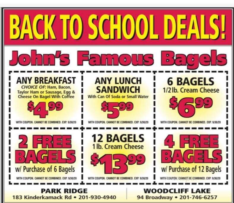 John's Famous Bagels - Park Ridge, NJ