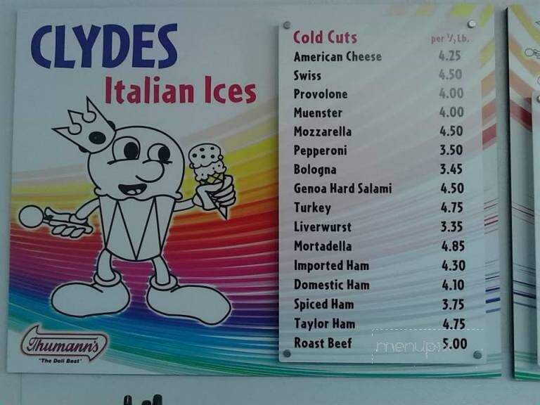 Clyde's Ices & Ice Cream Co - Garfield, NJ