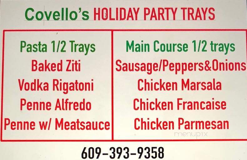 Covello's Pizza & Italian - Trenton, NJ