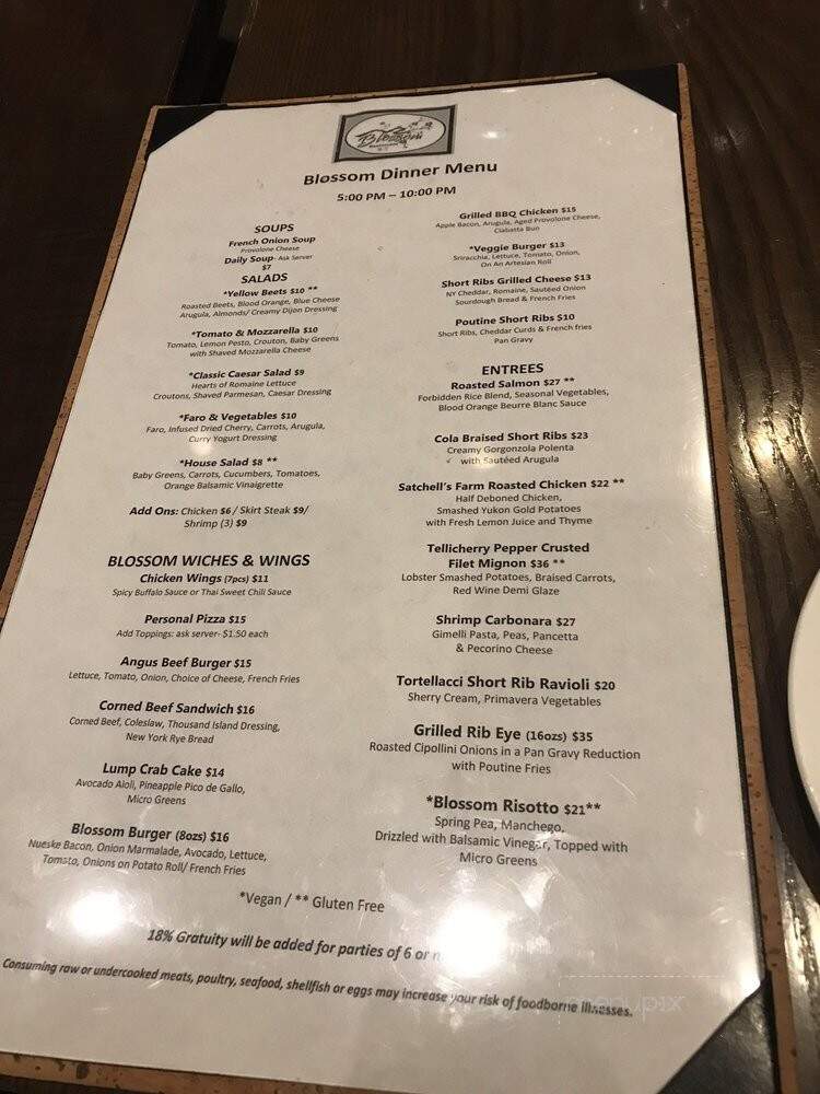 Blossom Restaurant - East Brunswick, NJ