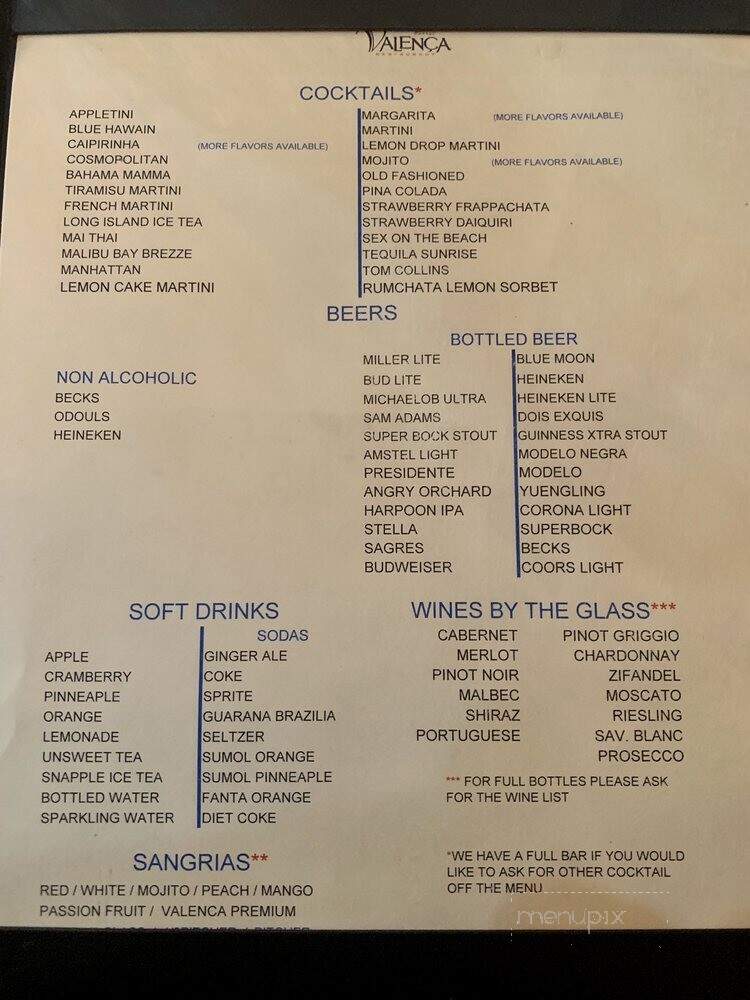 Valenca Restaurant - Elizabeth, NJ